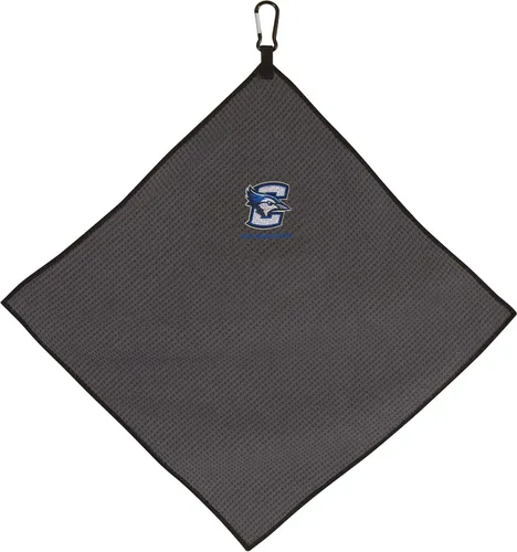 Vista 43 de Team Effort Collegiate - Toalla de microfibra gris de 15" x 15