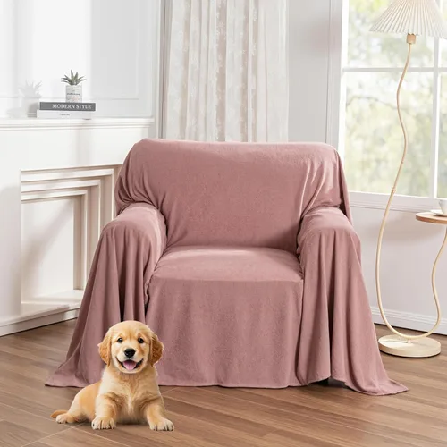 Vista 31 de MYSKY HOME Fundas negras para sofá reclinable, funda de sofá modular antideslizante para perro, fundas de sofá para sofá, protector de sofá