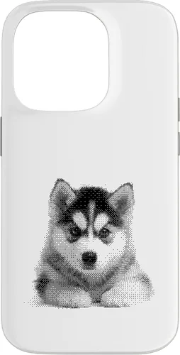 Vista 17 de Cute Siberian Husky for Dog Mom and Paw Parents Case for iPhone 16