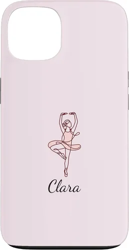 Vista 7 de Clara - Carcasa para iPhone 17, diseño de bailarina, bailarina, bailarina, bailarina, navidad
