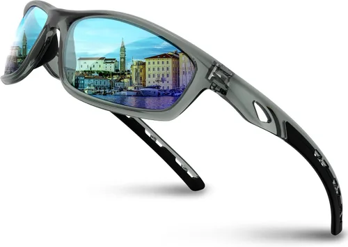 Vista 8 de RIVBOS Womens Polarized Sports Sunglasses UV400 for Driving Cycling RB833