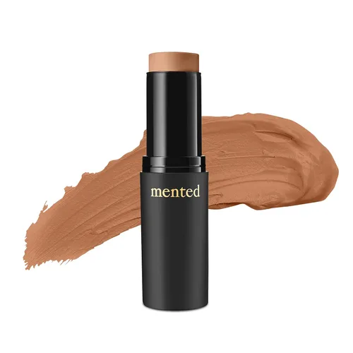 Vista 24 de Mented Cosmetics - Base de maquillaje en barra, corrector y barra de contorno para piel oscura, base en crema para mujeres negras, vegano y libre