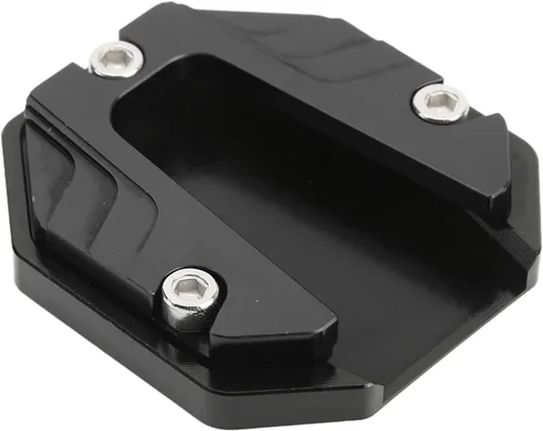 Vista 5 de Placa de Kickstand de la motocicleta, placa de extensión del soporte de la motocicleta de la aleación de aluminio