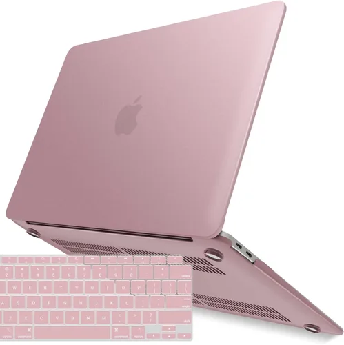 Vista 30 de IBENZER Compatible con Nuevo MacBook Air de 13 pulgadas Funda 2022 2021 2020 M1 A2337 A2179 A1932, Carcasa Rígida de Plástico con Cubierta de azul