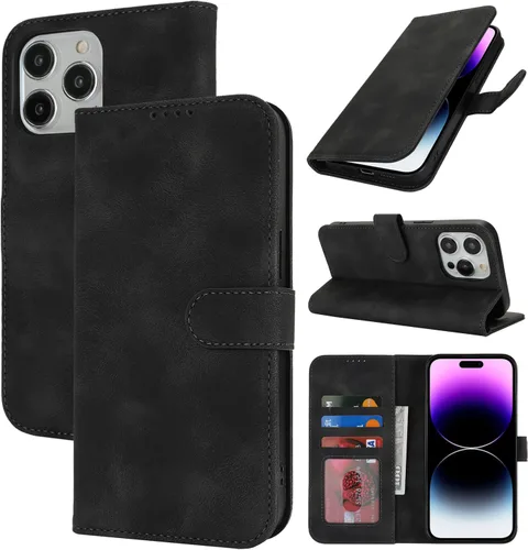 Vista 71 de Funda tipo cartera para iPhone 8 Plus iPhone 7 Plus con tarjetero para iPhone 8 Plus, funda tipo cartera para mujeres y hombres, de piel sintética