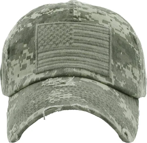 Vista 200 de KBETHOS Tactical Operator Collection USA Fishing Mesh Ballcap Flag Patch America Outdoors Trucker Baseball Cap