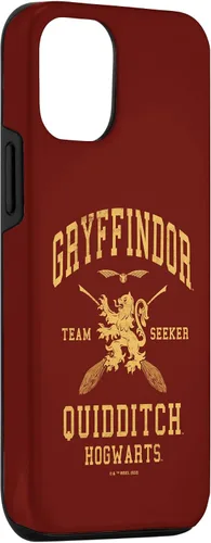 Vista 3 de Funda para iPhone 15 Deathly Hallows 2 Gryffindor Quidditch Team Seeker