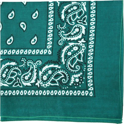 Vista 36 de Motique Accessories Bandana de algodón de 22 pulgadas con estampado cachemira