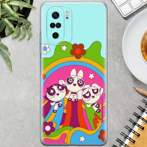 Vista 3 de ERT GROUP Caja del teléfono móvil para Xiaomi MI 11i/REDMI K40/K40 PRO/Poco F3/F3 PRO Original y con licencia oficial The Powerpuff Girls