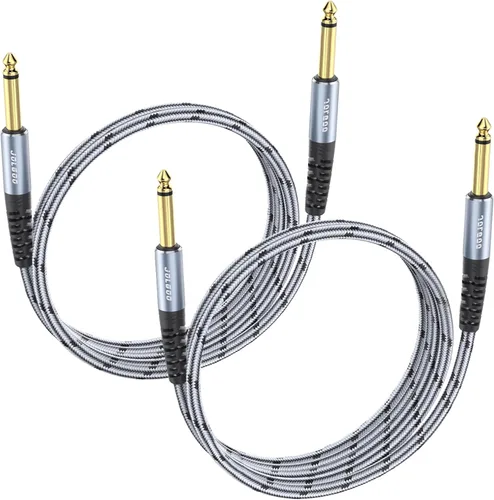 Vista 14 de JOLGOO Cable TRS de instrumento de 1/4 de pulgada de 3.3 pies, paquete de 2, cable de audio de un cuarto de pulgada, línea de interconexión