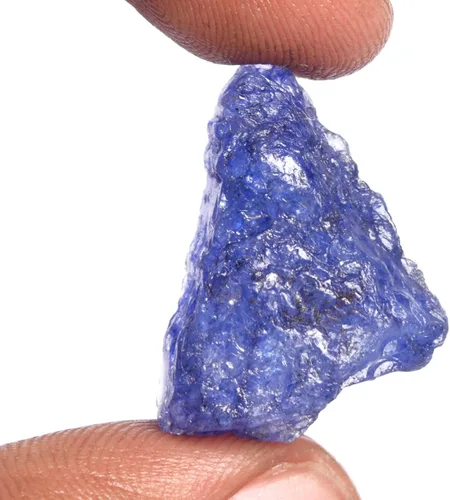 Vista 3 de GEMHUB Zafiro azul áspero natural de 23.45 quilates, Gema, azul