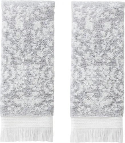 Vista 7 de SKL Home by Saturday Knight Ltd. Carrick Medallion - Toalla de baño 100% algodón turco