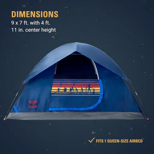 Vista 6 de Coleman Stranger Things Colección de Equipo al Aire Libre, Edición Limitada Stranger Things & Coleman Surtido de Camping del Mundo al Revés
