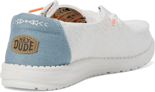 Vista 5 de Hey Dude Wendy Boho, zapatos de mujer con cordones, cómodos y ligeros