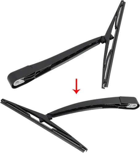 Vista 5 de X AUTOHAUX Juego de brazos de limpiaparabrisas trasero para Ford Fiesta MK6 11-18