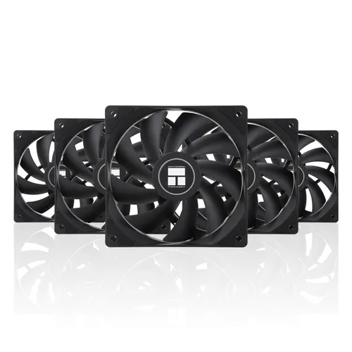 Vista 7 de Thermalright TL-C12C-S X3 Ventilador de CPU de 120mm ARGB para Caja, Ventilador de Enfriamiento Silencioso de 4 pines PWM con Rodamiento S-FDB