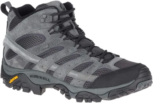 Vista 50 de Merrell - Botas de senderismo impermeables Moab 2 Mid para mujer