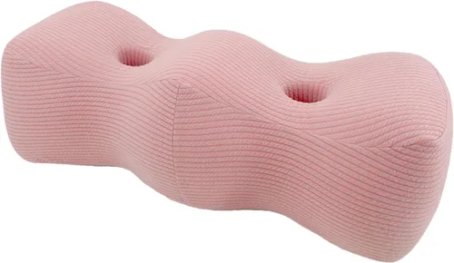 Vista 10 de Almohada para debajo de las piernas – Cojín de contorno, bloque de apoyo Cuña ortopédica de espuma viscoelástica, almohada de elevación ajustable