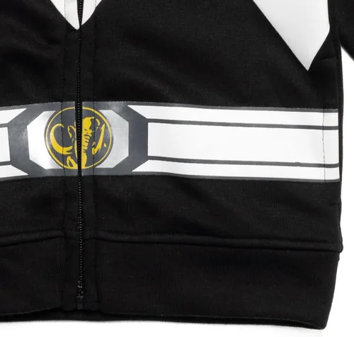 Vista 5 de Power Rangers Blue Ranger - Sudadera con capucha y cremallera para niños pequeños y grandes