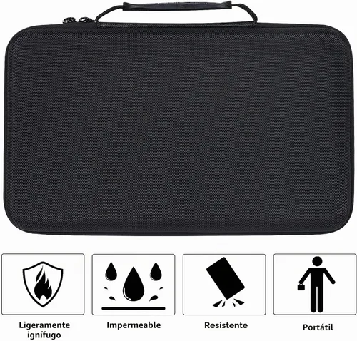 Vista 7 de khanka Estuche de transporte duro de repuesto para altavoces Bluetooth Anker Soundcore Motion X600, altavoz inalámbrico de sonido de 50 W, solo funda
