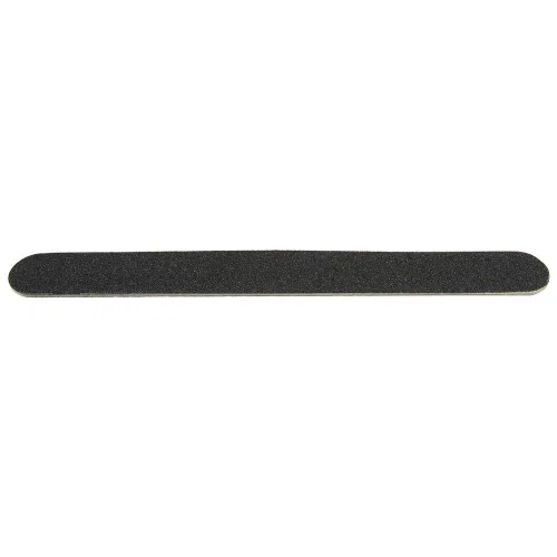 Vista 4 de ForPro Professional Collection Lima de uñas de madera, negro, grano 180/180, limas de uñas de manicura y pedicura de doble cara, 7 pulgadas de largo
