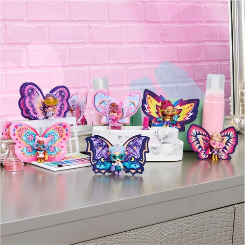 Vista 3 de HATCHIMALS Pixies, Wilder Wings Pixie con alas de tela y 2 accesorios (los estilos pueden variar) Multicolor 6059066
