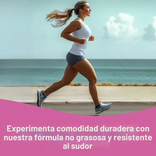 Vista 3 de HAPPY CURVES Barra antirozaduras – Protección contra rozaduras y fricción para mujeres, ideal para muslos, axilas y más – Protector de roce