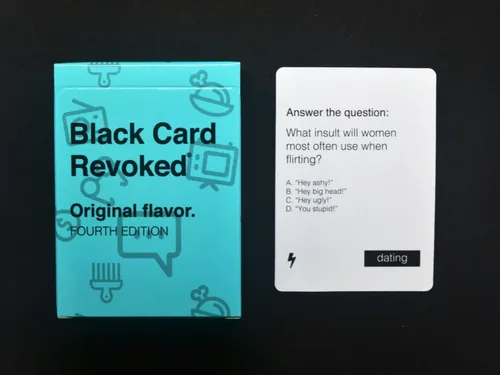 Vista 5 de Black Card Revoked: Cuarta edición: celebra la cultura negra probando tus conocimientos con este juego de trivia de cultura negra Ríete en voz