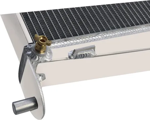 Vista 7 de Radiador de aluminio de 3 filas para Ford F150 F250 F350 Super Duty Radiador para Lincoln Blackwood Navigator Crossflow Radiadores 2000 2001 2002