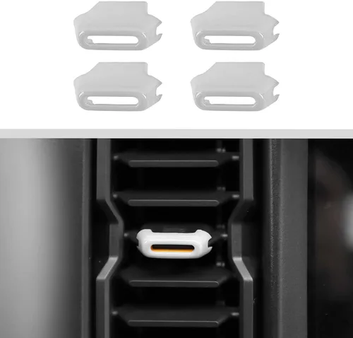Vista 13 de JWWY para Bronco Consola Central Dispositivo de Ajuste de Ventilación de Aire Acondicionado Cubierta Decorativa Trim Compatible con Accesorios Azul