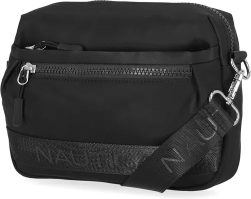 Vista 17 de Nautica Nylon Bean crossbody/Belt Bag adjustable shoulder strap