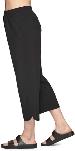 Vista 4 de RBX Active - Pantalones de tejido elástico para mujer, de ajuste relajado, ligeros, de secado rápido, con bolsillos