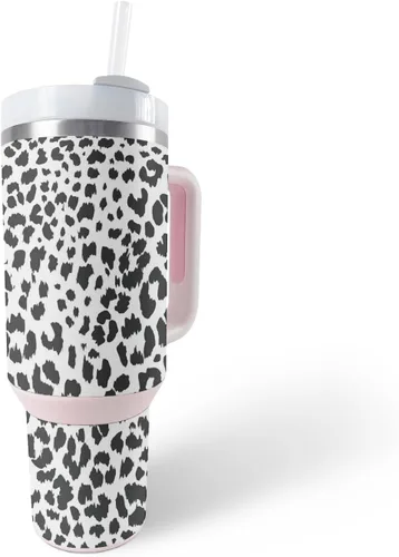 Vista 27 de MightySkins Skin - Vaso de vinilo compatible con Stanley The Quencher H2.0 FlowState de 40 onzas, diseño de rayas marineras, protectora, duradera