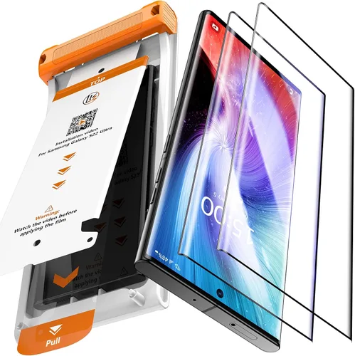 Vista 8 de LK 3 Pack for Samsung Galaxy Z Flip 8/ Flip 7 Screen Protector Not Glass Support Fingerprint Unlock Bubble Free, with Easy Installation Tool, 3D