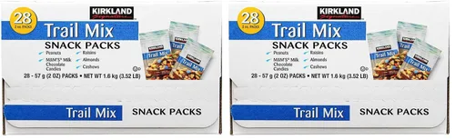 Vista 3 de KIRKLAND SIGNATURE Trail Mix - Paquete de aperitivos, 3.52 libras