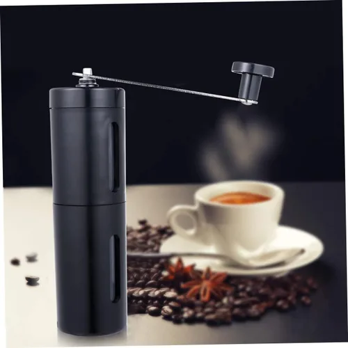 Vista 6 de Máquina de café ajustable manual portátil manivela máquina de café espresso portátil máquina de café expreso portátil molinillo de café concentrado