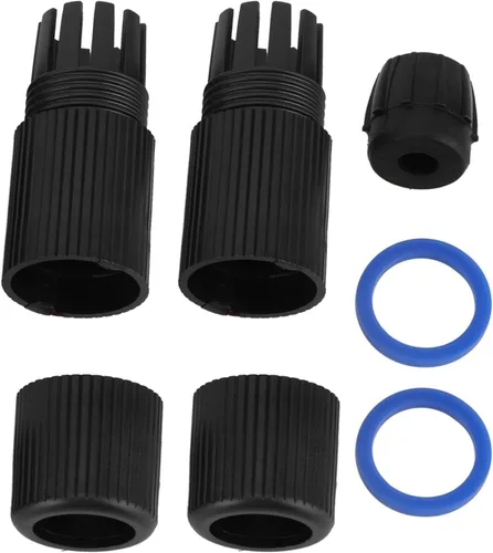 Vista 7 de Adaptador POE, fuente de alimentación Ethernet pasiva de 12V Distribuidor de cable ultra largo portátil (negro)