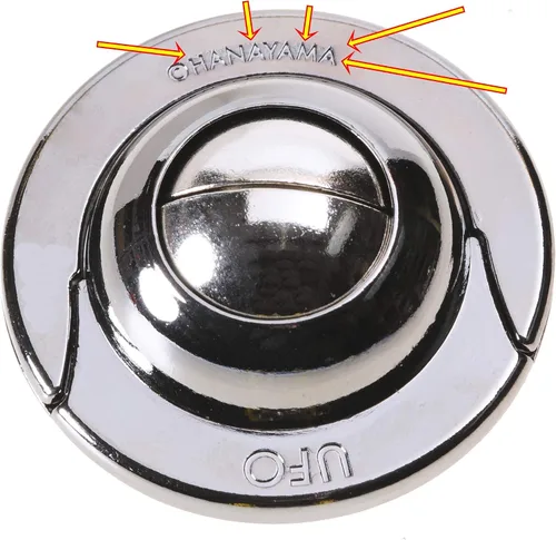 Vista 2 de UFO Hanayama Brain Teaser rompecabezas, nueva versión 2019, clasificación de dificultad de nivel 4, bolsa de terciopelo rojo con cordón, paquete
