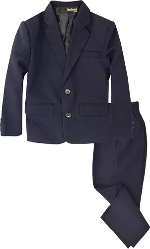 Vista 12 de Gino Giovanni - Conjunto de traje formal para niño (2 piezas)