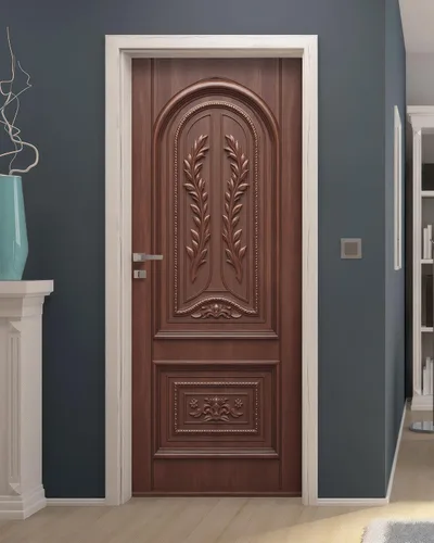 Vista 12 de FLFK Adhesivo para puerta – Puerta vintage beige, mural para despegar y pegar, tamaño combinado 30 x 80 pulgadas, dividido en 2 piezas Mt5423