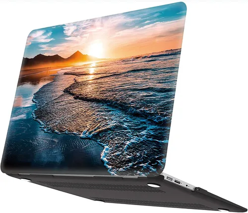 Vista 8 de Funda rígida para MacBook Air de 13 pulgadas 2017 2016 2015 2014 2013 2012 2011 2010 versión A1466/A1369, cubierta rígida de plástico, cubierta