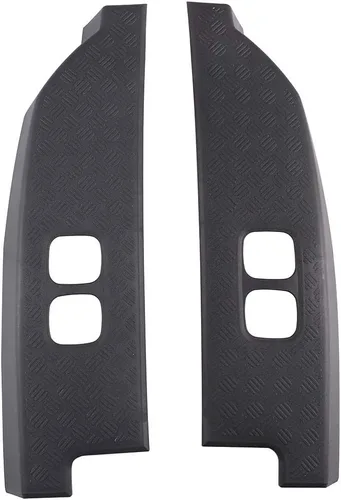 Vista 2 de YIWANG ABS negro luz trasera cubierta protector para Land Rover Defender 90 110 2020-2022 coche exterior Accesorios