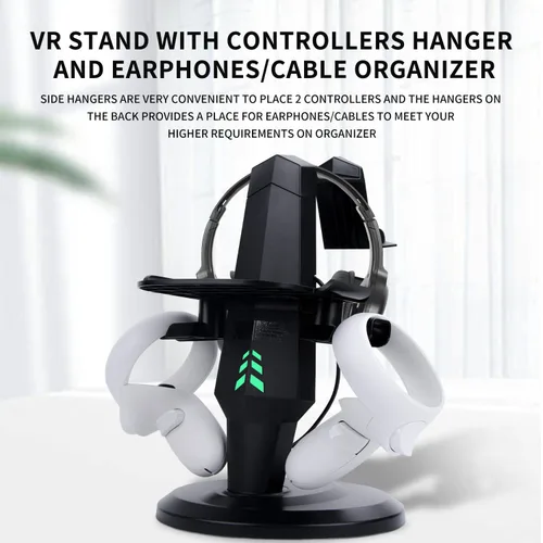 Vista 8 de TechKen VR Face Pad for Oculus Quest 2 and Charging Station for Quest 2