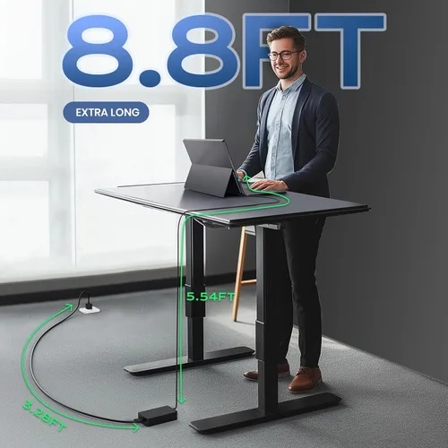 Vista 4 de Cargador Surface Pro - Carga rápida de 65 W para Microsoft Surface Pro 3-9, Windows Surface Laptop 1-6, Surface Book 1-3, Surface Go Series