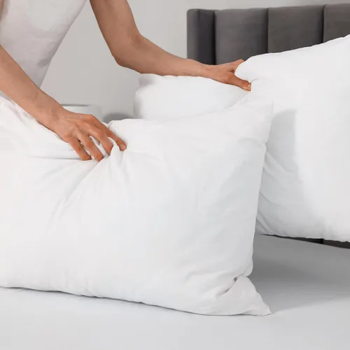 Vista 8 de Everlasting Comfort, protector de almohada de 2 unidades impermeable, comodidad al 100 %, hipoalergénico, con membrana respirable., Blanco, Estándar