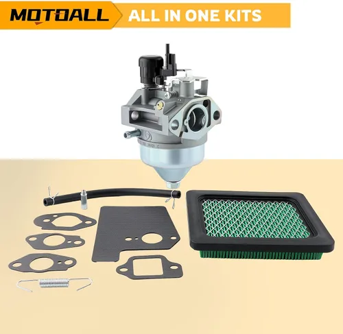 Vista 7 de MOTOALL Carburador 16100-Z1L-854 para motores Honda 16100-Z8B-841 GCV160A0 GCV160LA GCV160LA0 HRR216 con kit de juntas de filtro de aire de bujía