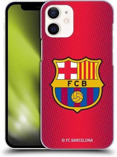 Vista 11 de Head Case Designs Funda rígida con licencia oficial del FC Barcelona Black Crest compatible con Apple iPhone 12 Mini