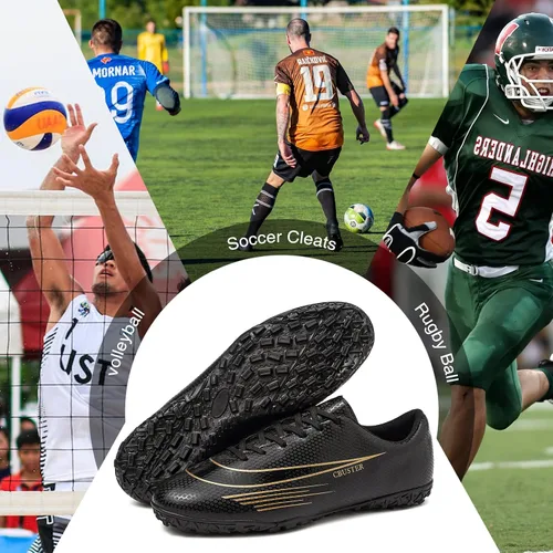 Vista 7 de CBUSTER Mens Soccer Cleats Women Soccer Shoes Football Cleats for Big Boy TF