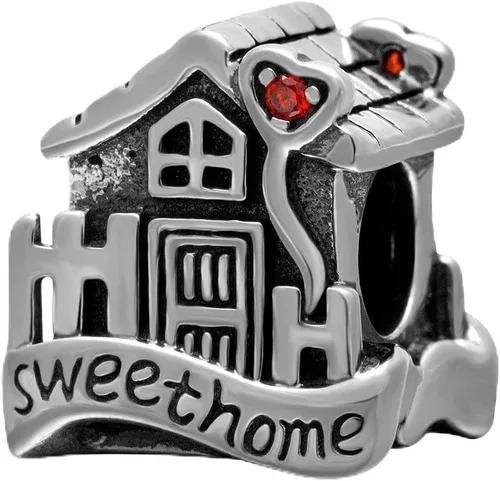 Vista 4 de Sweet House Charm - Abalorio de plata de ley 925 para pulsera Pandora
