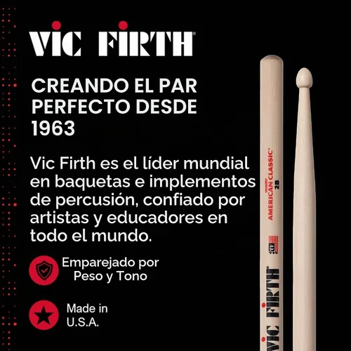 Vista 8 de Vic Firth Rute